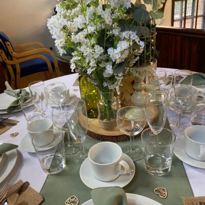 Waddesdon Hall wedding table